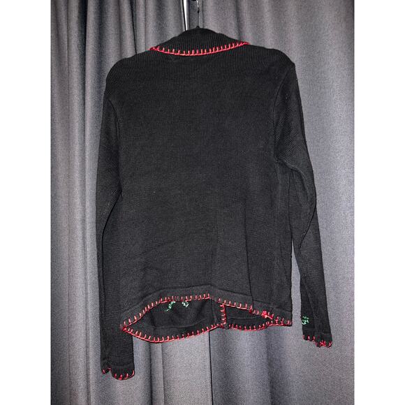 Ugly Christmas Sweater Xmas Cardigan Size Small - Picture 4 of 4